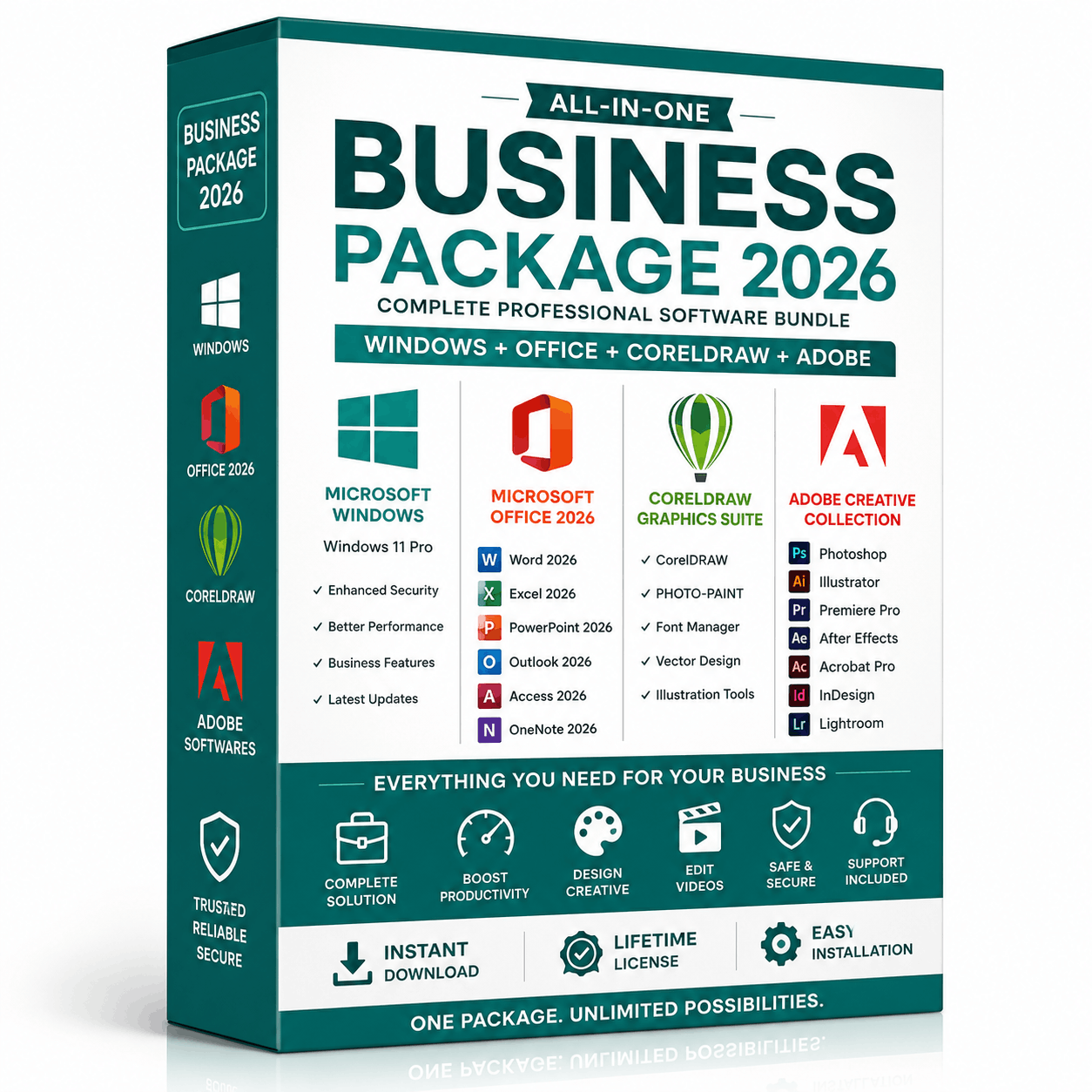 softwares Business Package 2026 - Complete Professional Windows Software Collection